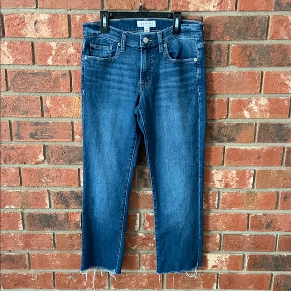 Lucky Brand Denim - Lucky Brand Sweet Mid Rise Straight Blue Denim Jeans